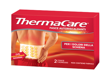 FASCIA AUTORISCALDANTE A CALORE TERAPEUTICO THERMACARE SCHIENA 2 PEZZI PROMO - Farmacia Mortise