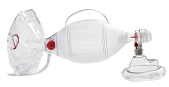 PALLONE PER RIANIMAZIONE AMBU MONOUSO COMPLETO DI MASCHERA E RESERVOIR - Farmacia Mortise