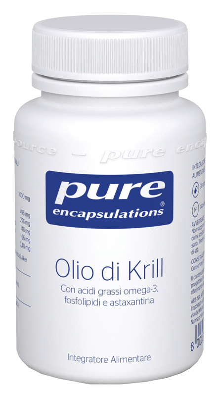 PURE ENCAPSULATIONS OLIO DI KRILL 30 CAPSULE - Farmacia Mortise