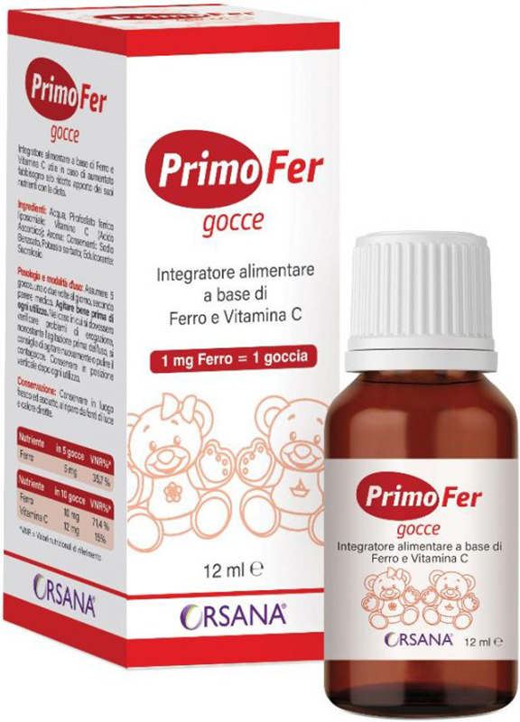 PRIMOFER GOCCE 12 ML - Farmacia Mortise