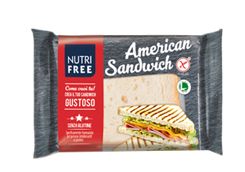 NUTRIFREE AMERICAN SANDWICH 4 PEZZI DA 60 G - Farmacia Mortise