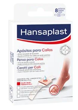 HANSAPLAST CEROTTI PER CALLI 8 PEZZI - Farmacia Mortise