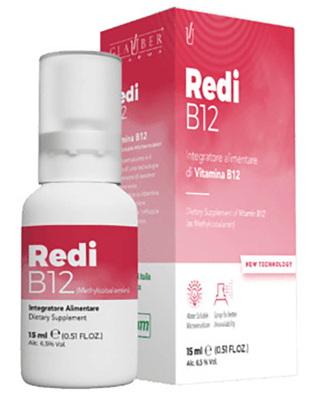 REDI-B12 SPRAY GLAUBER 15 ML - Farmacia Mortise
