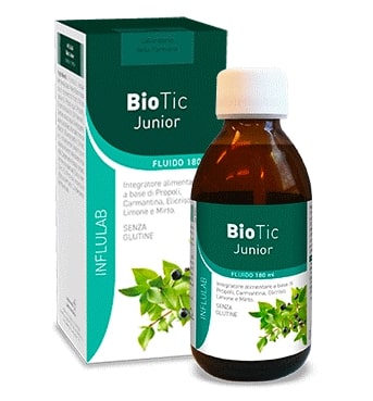LABORATORIO DELLA FARMACIA BIOTIC JUNIOR FLUIDO 180 ML LINEA INFLULAB - Farmacia Mortise