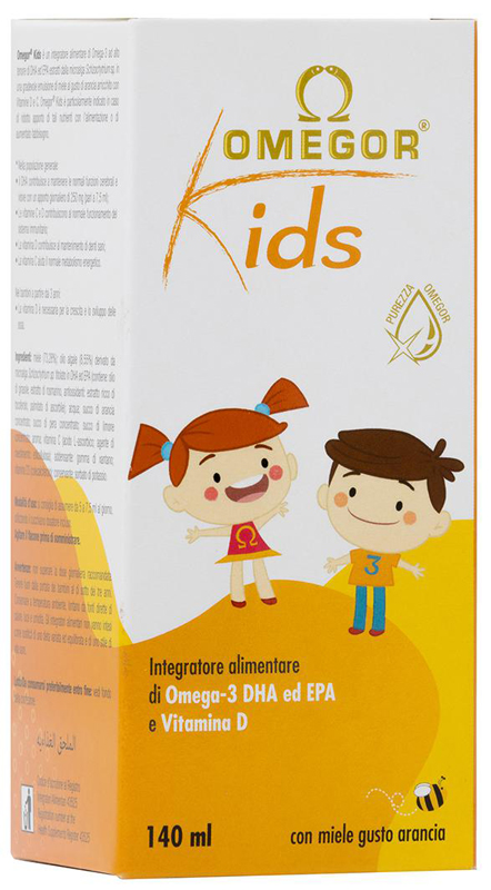OMEGOR KIDS 140 ML - Farmacia Mortise