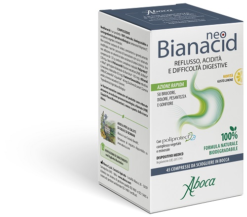NEOBIANACID 45 COMPRESSE LIMONE - Farmacia Mortise