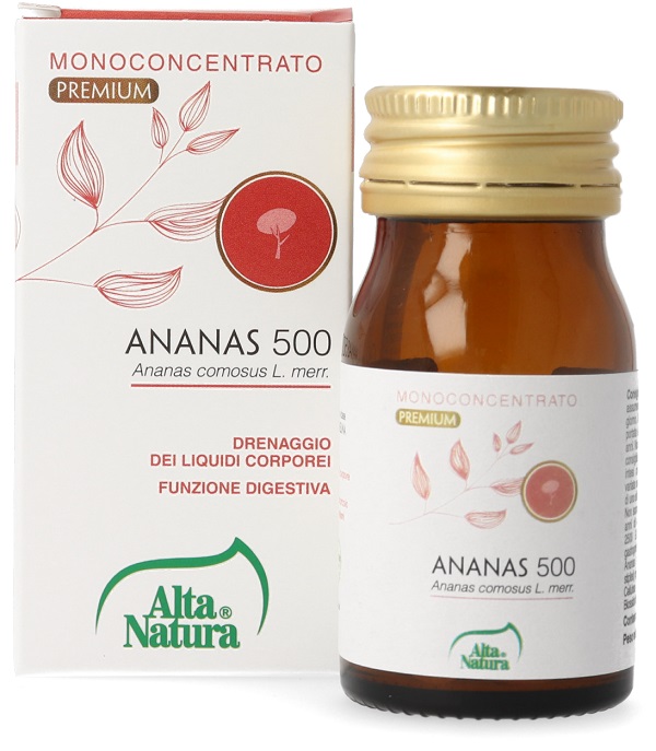 ANANAS 500 40 COMPRESSE 500MG TERRANATA - Farmacia Mortise