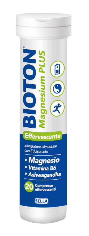 BIOTON MAGNESIUM PLUS 20 COMPRESSE EFFERVESCENTI - Farmacia Mortise