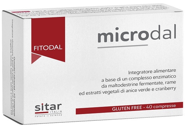 MICRODAL 40 COMPRESSE FITODAL - Farmacia Mortise