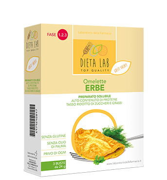DIETALAB OMELETTE ERBE 3 PEZZI - Farmacia Mortise
