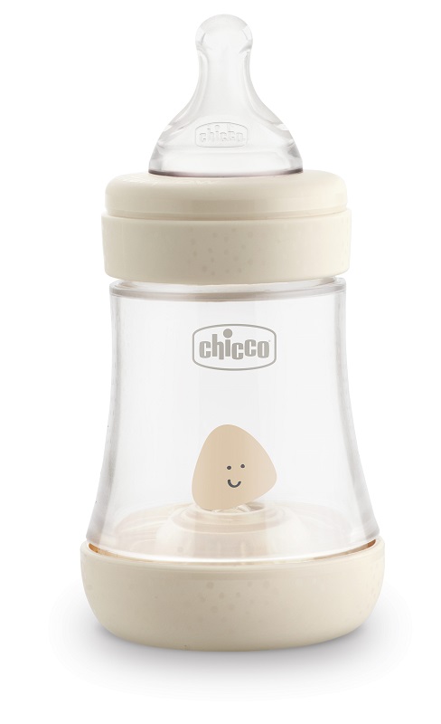 CHICCO BIBERON PERFECT 5 UNISEX 150 ML IN SILICONE 1 FORO - Farmacia Mortise