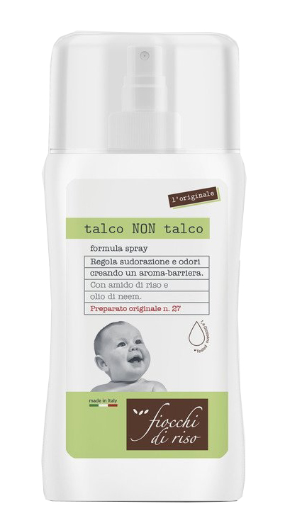 FIOCCHI DI RISO TALCO NON TALCO SPRAY 100 ML - Farmacia Mortise
