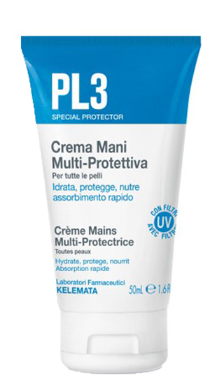 PL3 CREMA MANI MULTI PROTETTIVA 50 ML - Farmacia Mortise