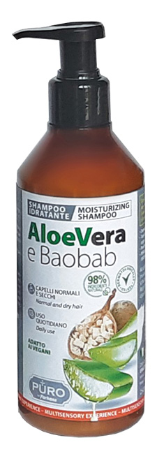 PURO SHAMPOO ALOE E BAOBAB 250 ML - Farmacia Mortise