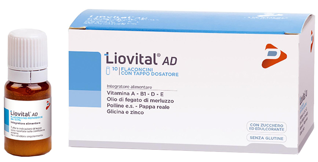 LIOVITAL AD 10 FLACONCINI DA 10 ML - Farmacia Mortise