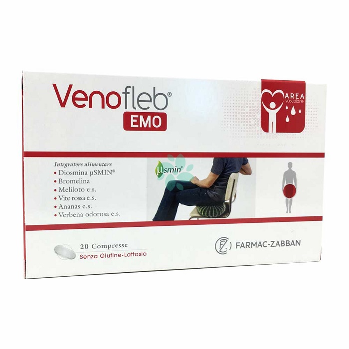 VENOFLEB EMO 20 COMPRESSE - Farmacia Mortise