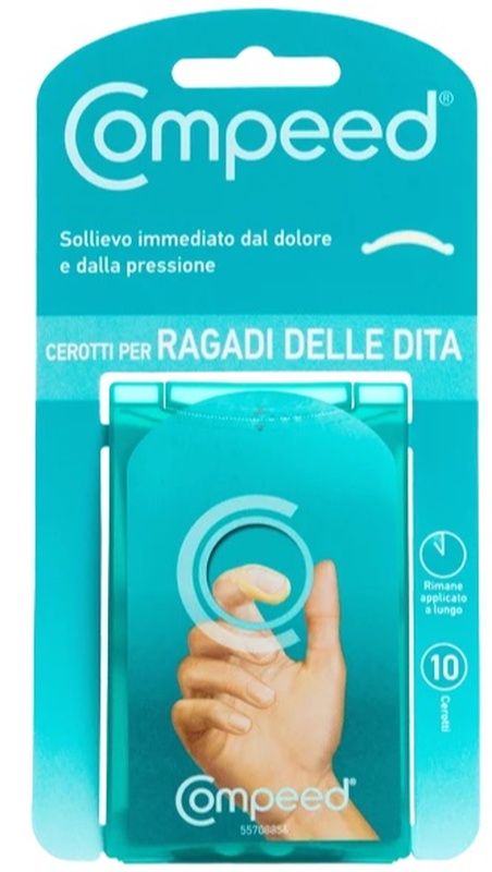 COMPEED CEROTTI PER RAGADI DITA 10 PEZZI - Farmacia Mortise