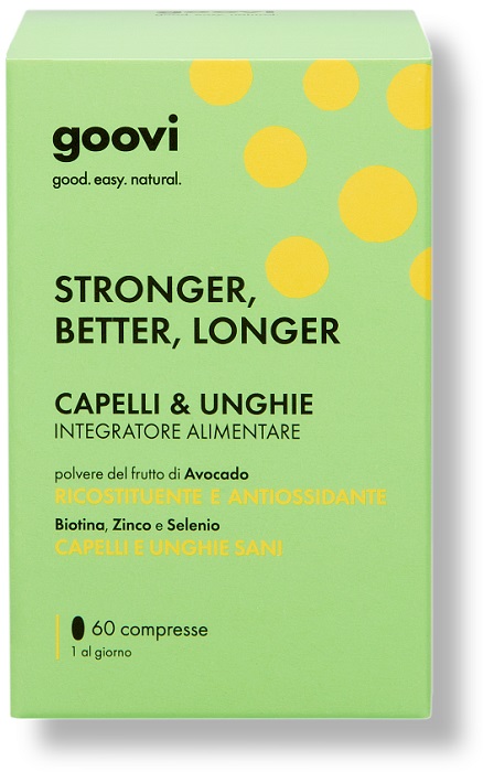 GOOVI CAPELLI&UNGHIE 60 COMPRESSE - Farmacia Mortise