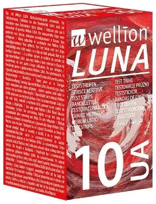 WELLION STRISCE PER LA DETERMINAZIONE DELL'ACIDO URICO 10 PEZZI - Farmacia Mortise
