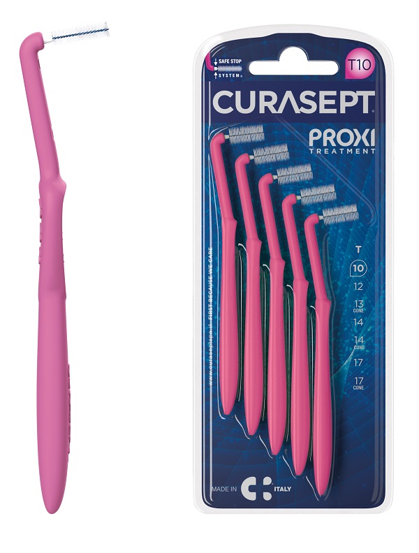 CURASEPT PROXI ANGLE T10 FUXIA 5 PEZZI - Farmacia Mortise