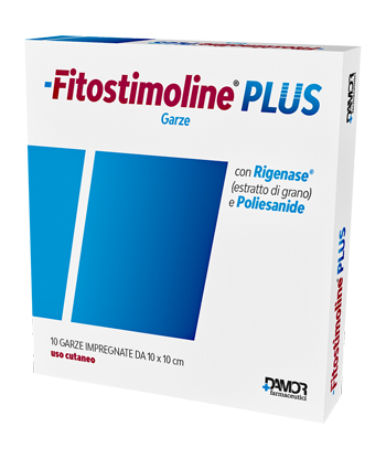 GARZA FITOSTIMOLINE PLUS 10 X 10 CM - Farmacia Mortise
