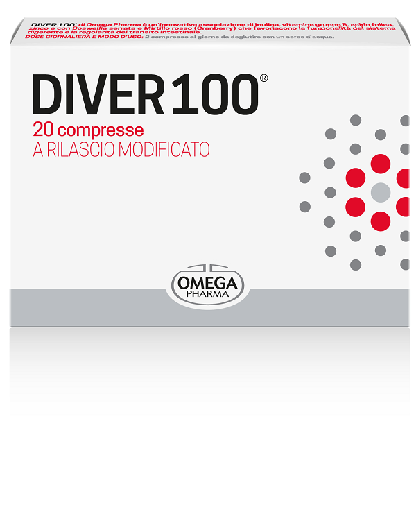 DIVER 100 20 COMPRESSE - Farmacia Mortise