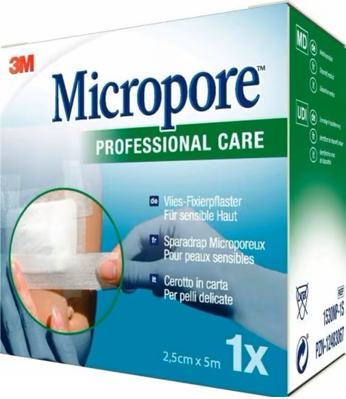 CEROTTO IN CARTA MICROPORE SURGICAL TAPE M5X25MM REFILL - Farmacia Mortise