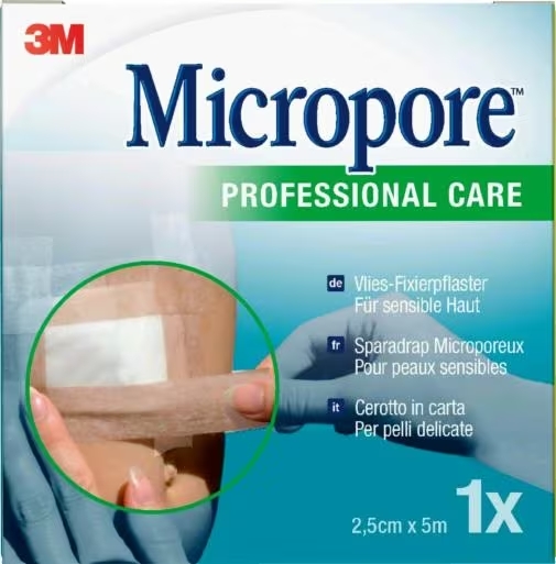 CEROTTO IN CARTA MICROPORE SURGICAL TAPE M5X25MM DISPENSER - Farmacia Mortise