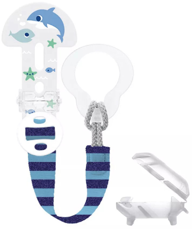 MAM CLIP IT & COVER PORTASUCCHIETTO 0+ MASCHIO - Farmacia Mortise
