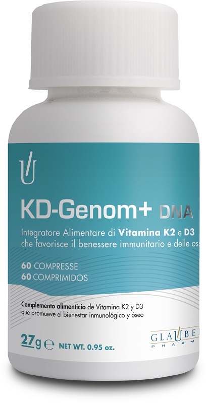 GLAUBER PHARMA KD-GENOM+ DNA 60 COMPRESSE - Farmacia Mortise