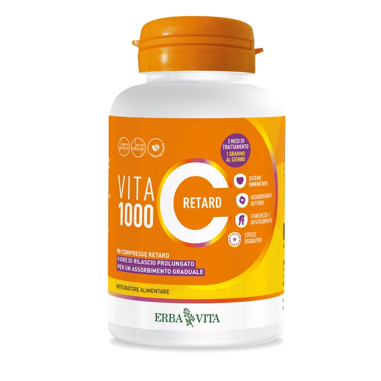 VITA C 1000 RETARD 90 COMPRESSE - Farmacia Mortise