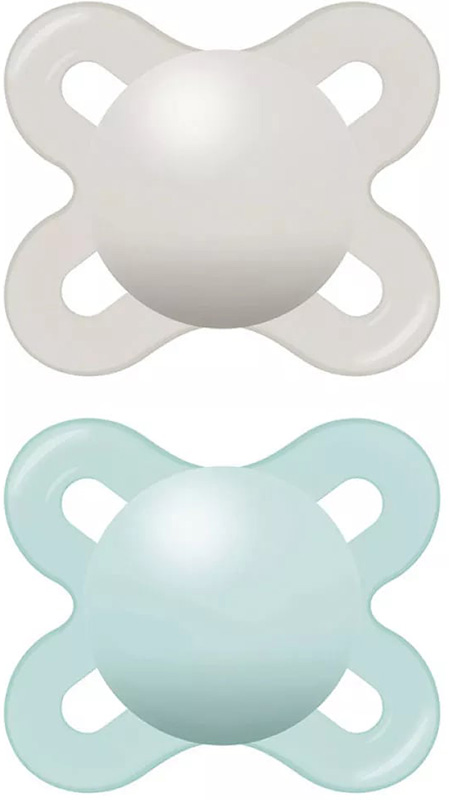 MAM SUCCHIETTO ORIGINAL START 0-2 MESI SILICONE NEUTRO 2 PEZZI - Farmacia Mortise