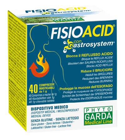 FISIOACID 40 COMPRESSE MASTICABILI - Farmacia Mortise