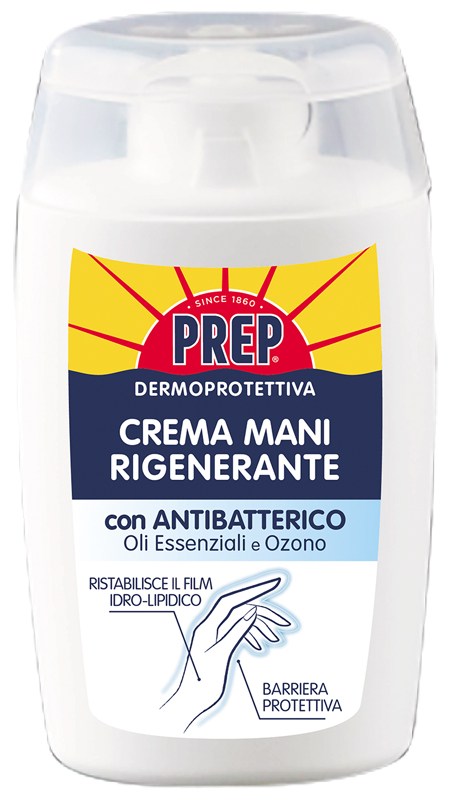 PREP CREMA MANI RIGENERANTE CON ANTIBATTERICO 100 ML - Farmacia Mortise