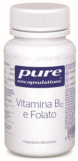 PURE ENCAPSULATIONS VITAMINA B12 E FOLATO 30 PASTIGLIE - Farmacia Mortise