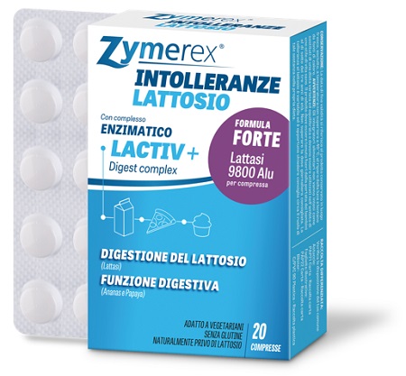 ZYMEREX INTOLLERANZE LATTOSIO 20 COMPRESSE RIVESTITE - Farmacia Mortise