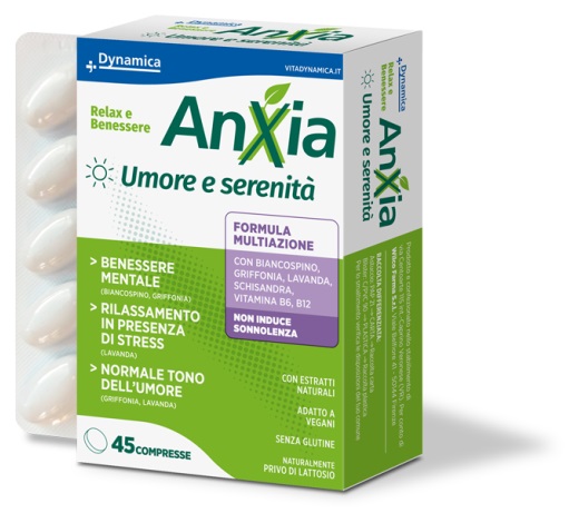 DYNAMICA ANXIA UMORE E SERENITA' 45 COMPRESSE - Farmacia Mortise