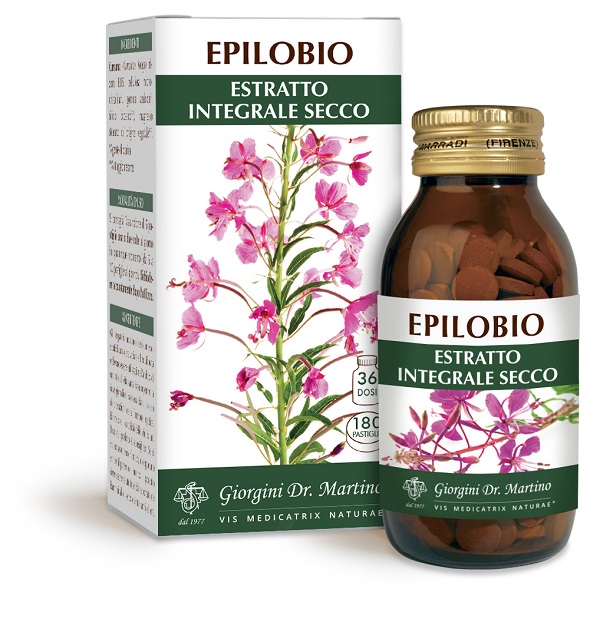 EPILOBIO ESTRATTO INTEGRALE SECCO 90 G 180 PASTIGLIE - Farmacia Mortise