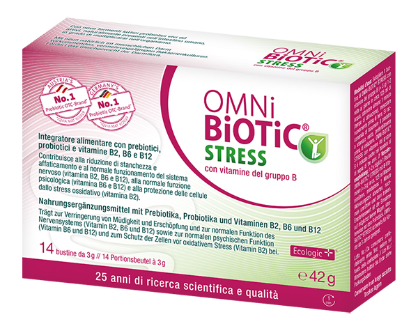 OMNI BIOTIC STRESS VITAMINE GRUPPO B 14 BUSTINE DA 3 G - Farmacia Mortise
