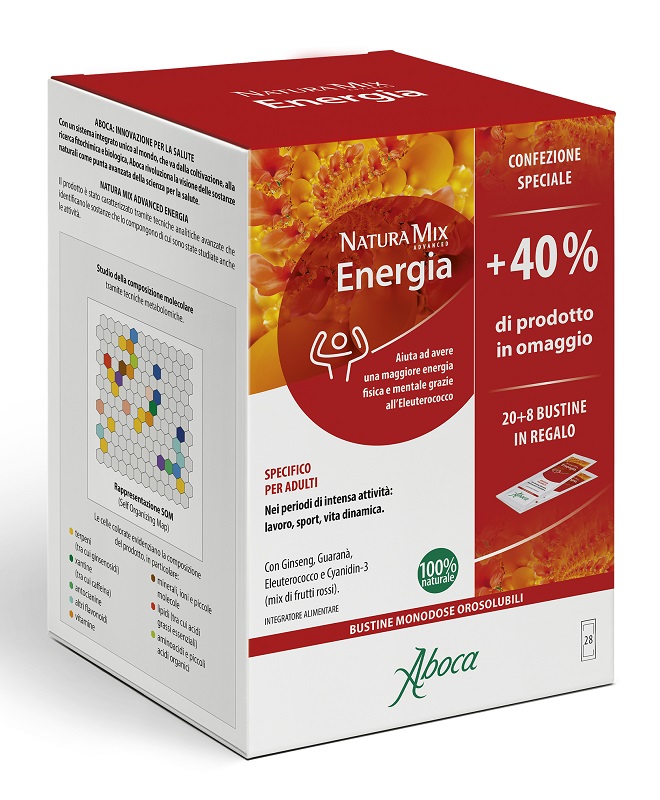 NATURA MIX ADVANCED ENERGIA 28 BUSTINE CONFEZIONE SPECIALE - Farmacia Mortise