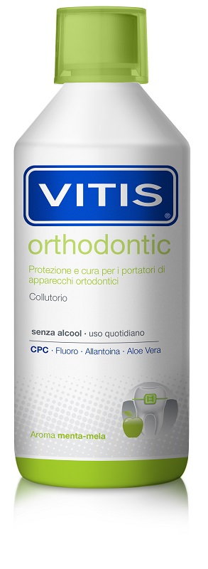 VITIS ORTHODONTIC COLLUTORIO 500 ML GE-IT - Farmacia Mortise