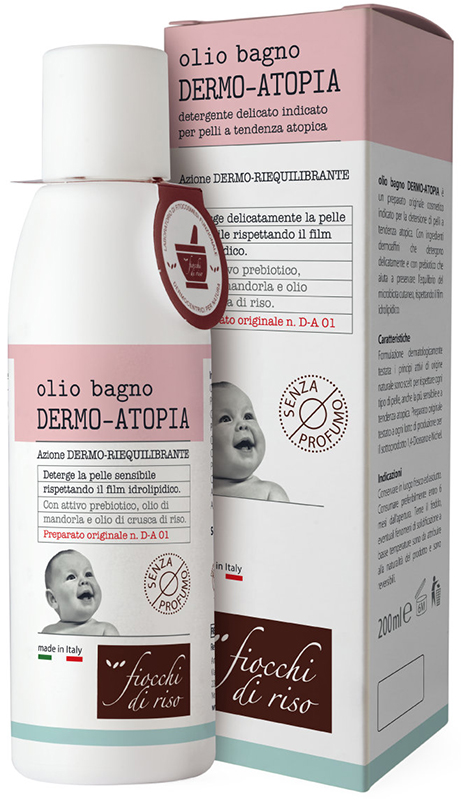 FIOCCHI DI RISO DERMO-ATOPIA OLIO BAGNO - Farmacia Mortise