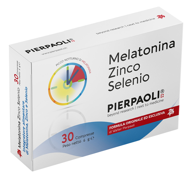 MELATONINA ZINCO SELENIO 30 COMPRESSE - Farmacia Mortise