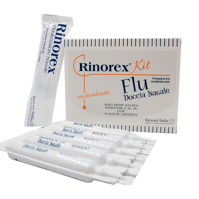 RINOREX FLU DOCCIA KIT - Farmacia Mortise