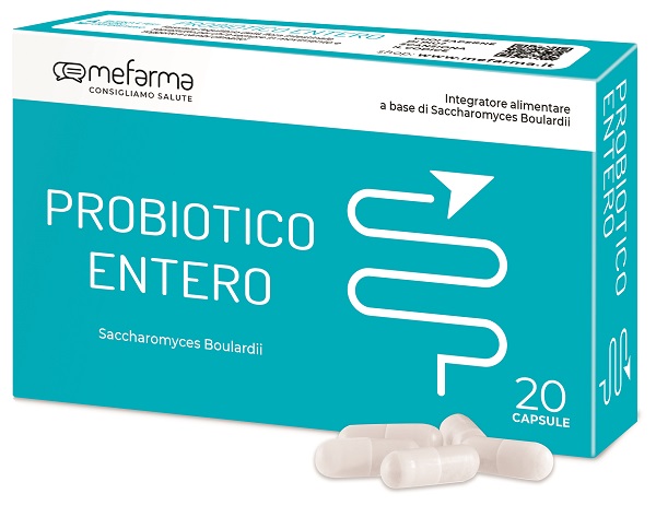 MEFARMA PROBIOTICO ENTERO 20 CAPSULE - Farmacia Mortise