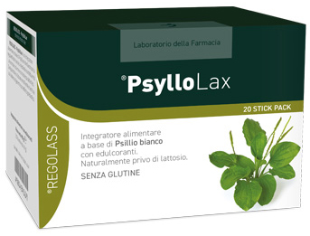 LABORATORIO DELLA FARMACIA PSYLLOLAX 20 STICK PACK LINEA REGOLASS - Farmacia Mortise