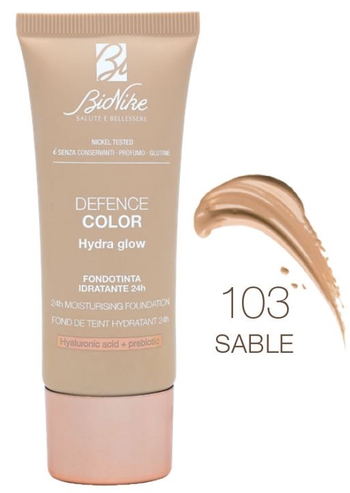 DEFENCE COLOR FONDOTINTA HYDRA GLOW 103 - Farmacia Mortise