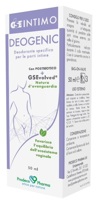 GSE INTIMO DEOGENIC 50 ML - Farmacia Mortise
