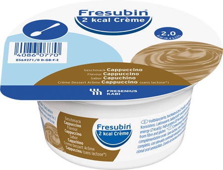 FRESUBIN 2KCAL CREMA CAPPUCCINO 4 X 125 G - Farmacia Mortise