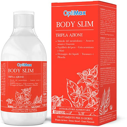 OPTIMAX BODY SLIM 500 ML - Farmacia Mortise